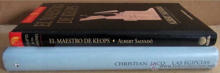 Libros de segunda mano: EGIPTO - LAS EGIPCIAS / EL MAESTRO DE KEOPS - Foto 4