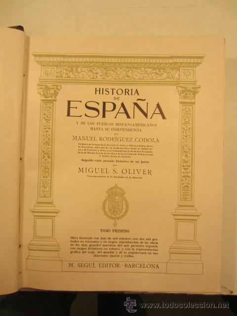 Libros de segunda mano: HISTORIA DE ESPA&Ntilde;A - 3 TOMOS - Foto 4