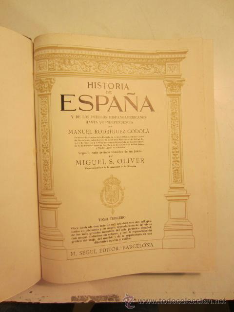 Libros de segunda mano: HISTORIA DE ESPA&Ntilde;A - 3 TOMOS - Foto 18