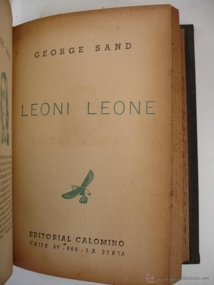 Libros de segunda mano: LEONI LEONE  SAND, GEORGE 1944 - Foto 2