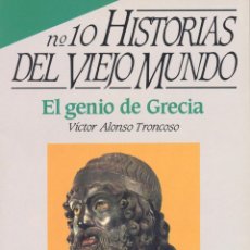 Libros de segunda mano: HISTORIAS DEL VIEJO MUNDO Nº10. EL GENIO DE GRECIA. Lote 42617905
