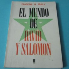 Libros de segunda mano: EL MUNDO DE DAVID Y SALOMÓN. EUGENE H. MALY. Lote 42633600