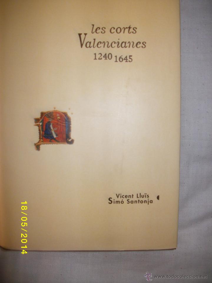 Libros de segunda mano: LES CORTS VALENCIANES - Foto 1