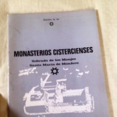 Libros de segunda mano: HIPÓLITO DE SA. MONASTERIOS CISTERCIENSES. SOBRADO, MONFERO. 1972