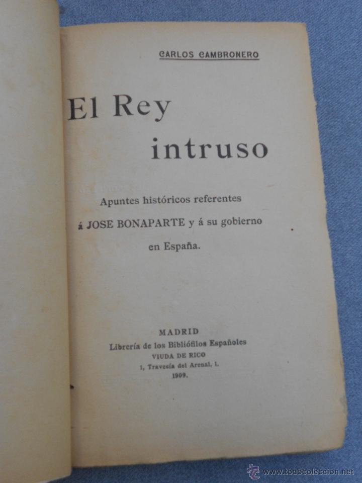 Libros de segunda mano: EL REY INTRUSO - Foto 2