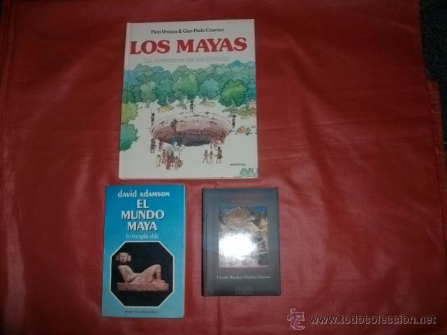 Gebrauchte B&uuml;cher: LOTE DE TRES LIBROS SOBRE LOS MAYAS