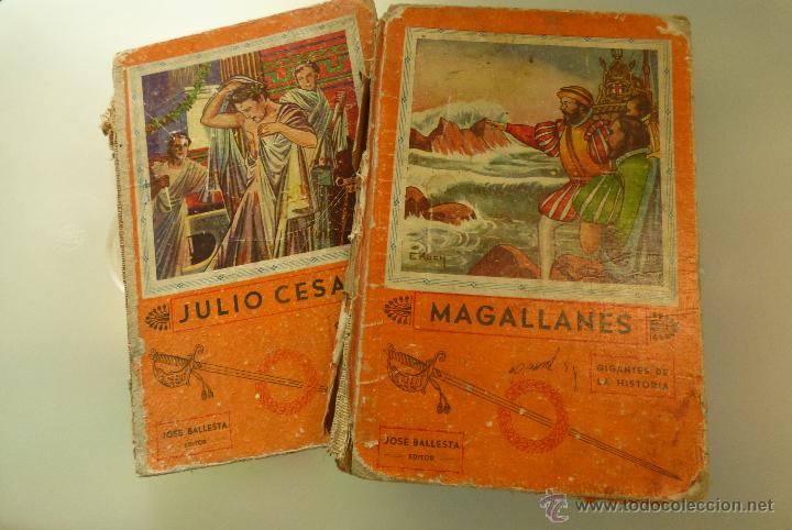 Libros de segunda mano: libros Magallanes y Julio Cesar - Foto 1