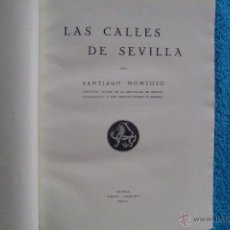Libros de segunda mano: SEVILLA.LAS CALLES DE SEVILLA. 1940.. Lote 50373837