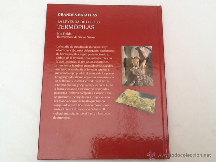 Libros de segunda mano: Libro La leyenda de los 300, Termopilas - Foto 2