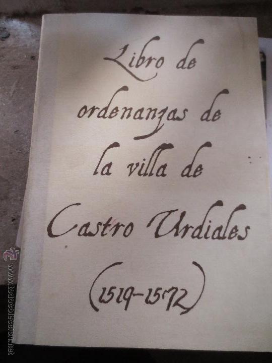 Libros de segunda mano: libro de ordenanzas de la villa de castro urdiales
