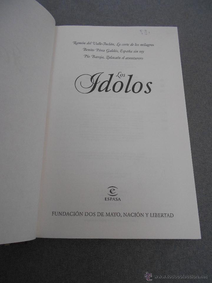 Libros de segunda mano: LOS IDOLOS - Foto 3