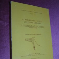 Libros de segunda mano: EL ASTURIENSE Y OTRAS CULTURAS LOCALES GONZALEZ MORALES L111. Lote 54054503