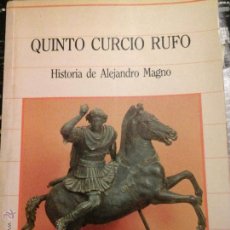 Libros de segunda mano: HISTORIA DE ALEJANDRO MAGNO. Lote 53940547