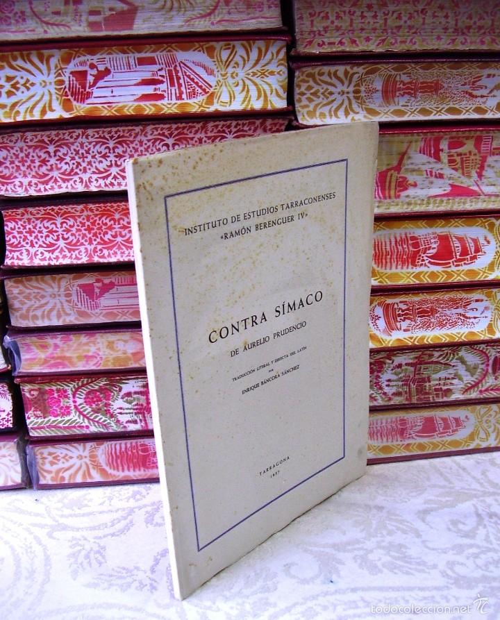 Libros de segunda mano: CONTRA SIMACO  .  Autor :  Prudencio, Aurelio - Foto 2