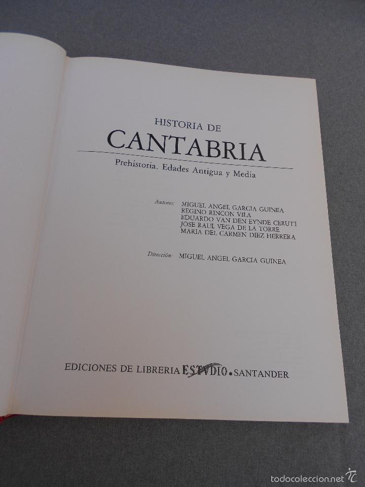 Libros de segunda mano: HISTORIA DE CANTABRIA - Foto 3