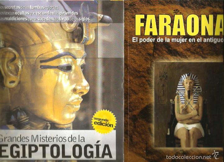 Livres d'occasion: 2 LIBROS : GRANDES MISTERIOS DE LA EGIPTOLOGIA + FARAONAS DEL ANTIGUO EGIPTO