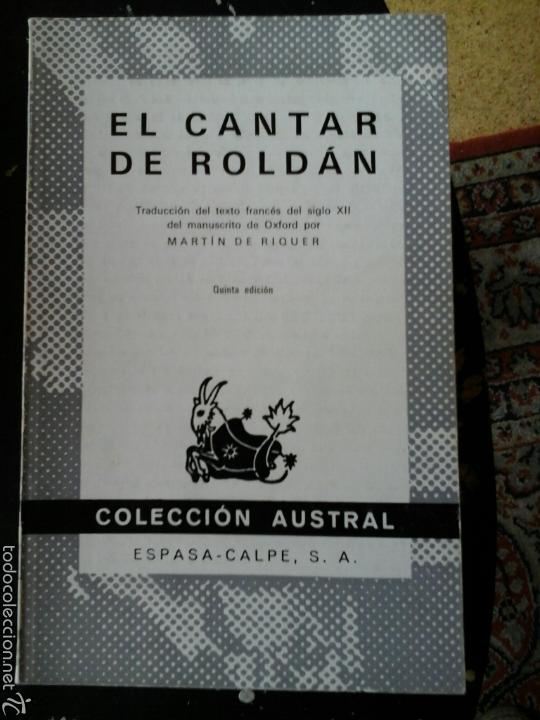 Libros de segunda mano: El cantar de Roldan - Foto 1