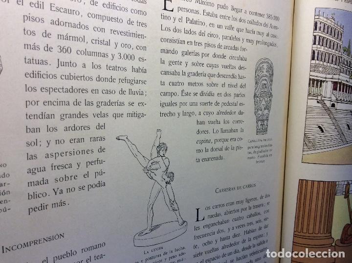 Libros de segunda mano: Fiestas y espectaculos en la antiguedad - Foto 3
