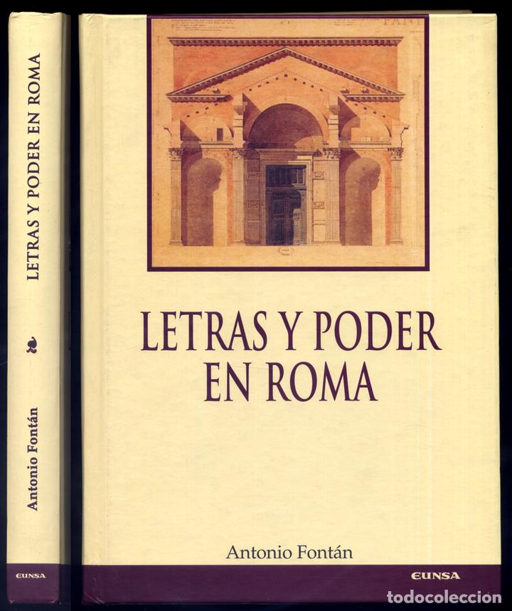Libros de segunda mano: FONTAN, Antonio.  Letras y poder en Roma.  2001. - Foto 1
