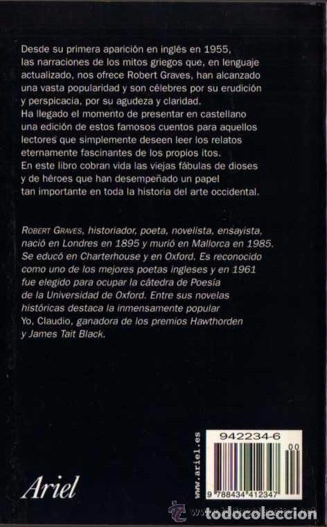 Libros de segunda mano: ROBERT GRAVES - LOS MITOS GRIEGOS - ARIEL - 2003 - Foto 4