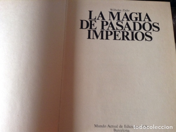 Libros de segunda mano: La magia de pasados imperios - Foto 1