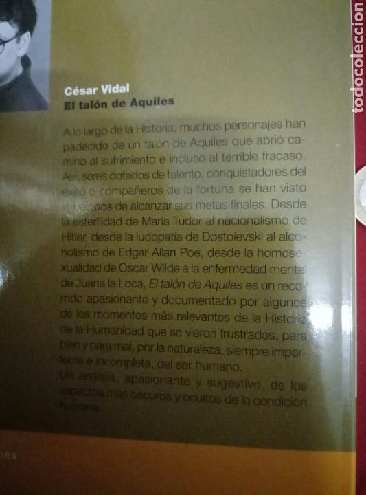 Libros de segunda mano: EL TALON DE AQUILES . CESAR VIDAL - Foto 2