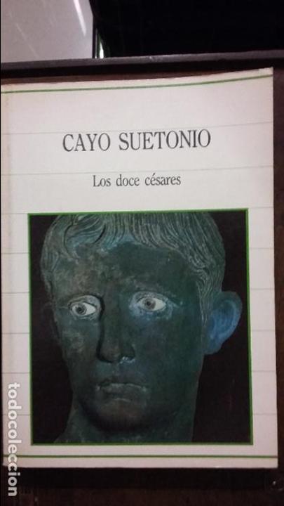 Libros de segunda mano: Cayo Suetonio. Los doce Cesares - Foto 1