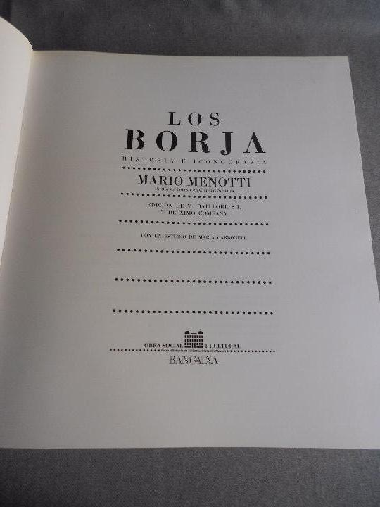 Libros de segunda mano: LOS BORJA - Foto 2