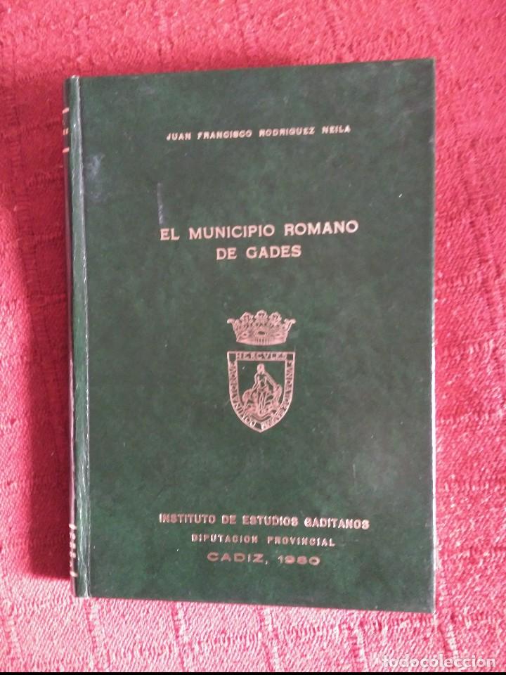 Second hand books: el municipio romano de cadiz diputacion de cadiz 1980 181 paginas pastas duras,