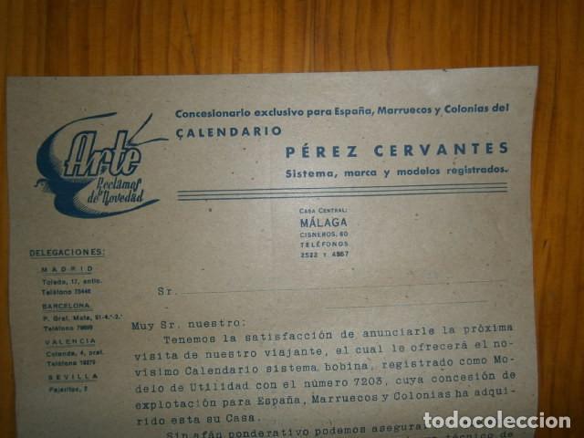 Libros de segunda mano: calendario perez cervantes