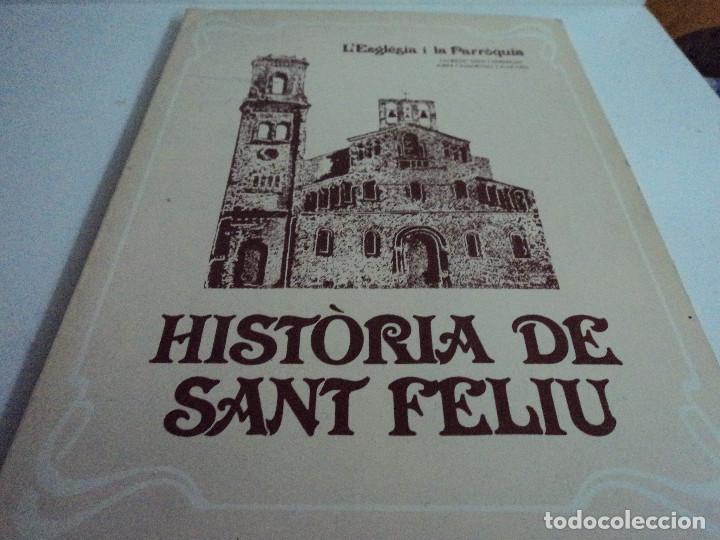 Gebrauchte B&uuml;cher: L&acute;ESGL&Eacute;SIA I LA PARR&Ograve;QUIA. HIST&Ograve;RIA DE SANT FELIU DE LLOBREGAT - SANS I F&Agrave;BREGAS. 1983