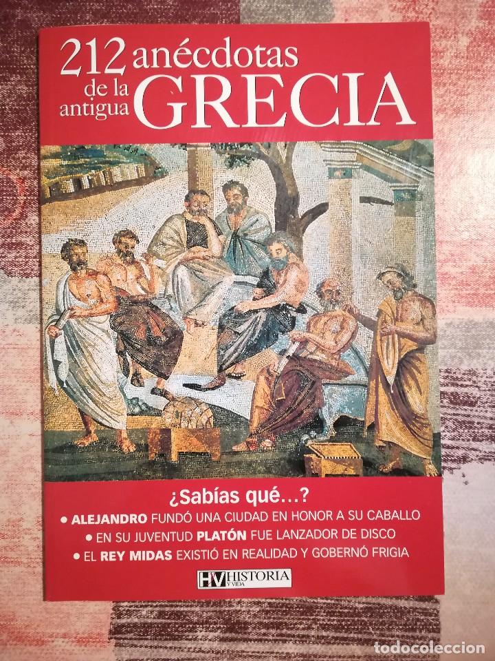 Second hand books: 212 an&eacute;cdotas de la antigua Grecia - Historia y Vida