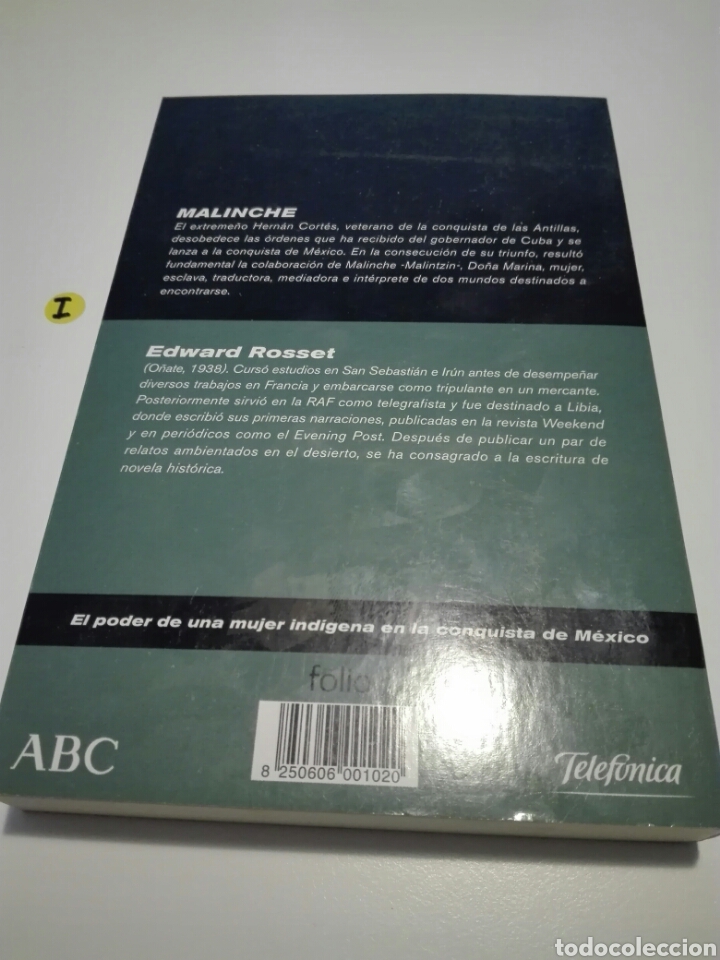 Libros de segunda mano: MALINCHE. EDWARD ROSSET. - Foto 2