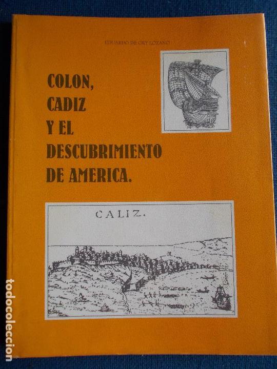 Second hand books: Col&oacute;n C&aacute;diz y el descubrimiento de Am&eacute;rica