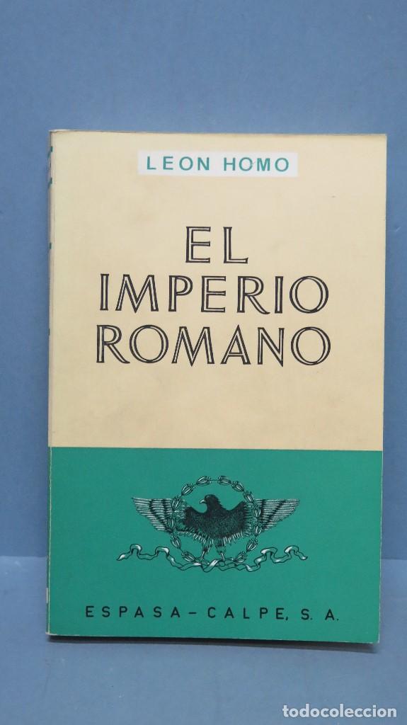 Libros de segunda mano: EL IMPERIO ROMANO. LEON HOMO - Foto 1