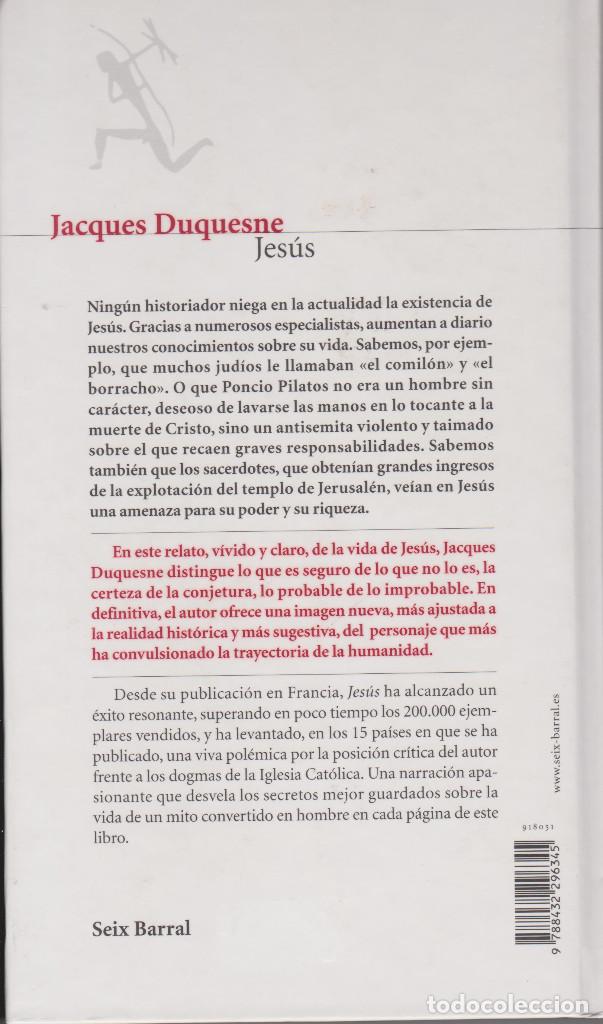 Libros de segunda mano: JES&Uacute;S. JACQUES DUQUESNE - Foto 2