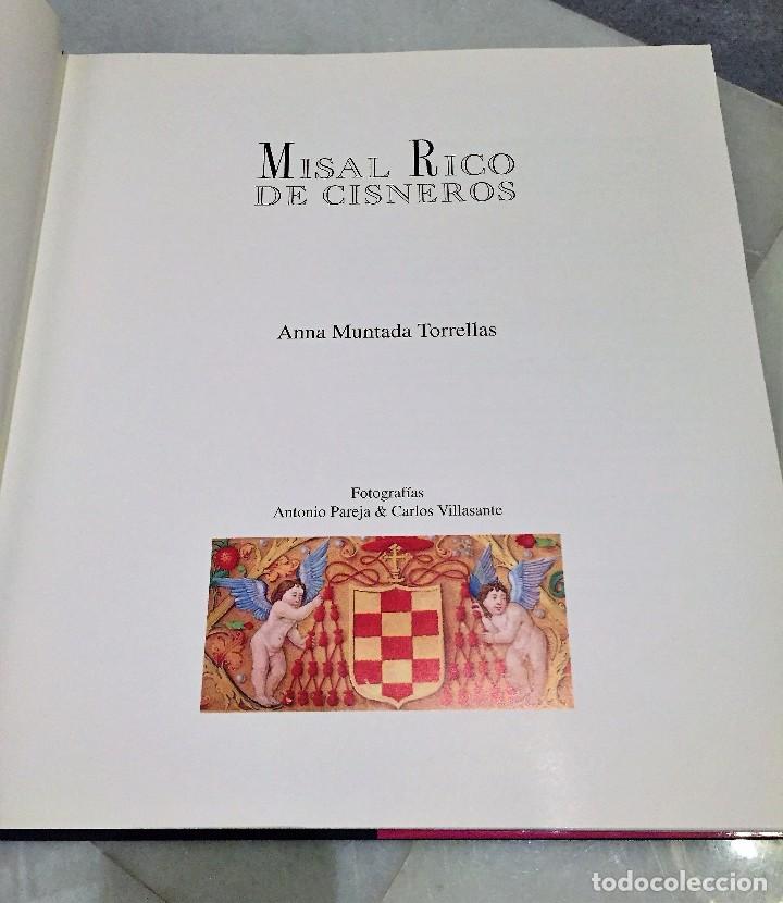 Libros de segunda mano: MISAL RICO DE CISNEROS - Foto 3