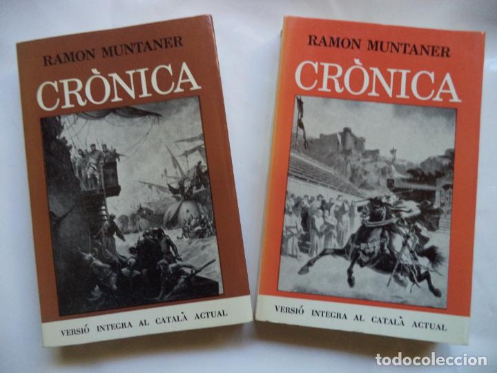 Second hand books: CRONICA-RAMON MUNTANER.2 VOLUMENES.EDITORIAL SELECTA PERFECTO ESTADO