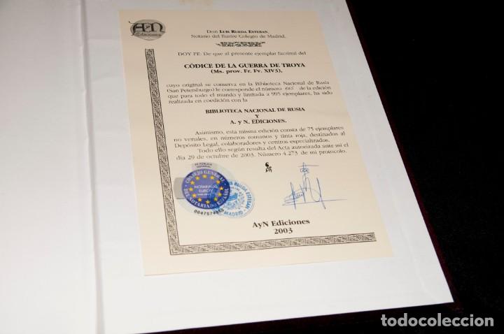 Libros de segunda mano: A y N Ediciones - C&oacute;dice de la Guerra de Troya - Foto 20