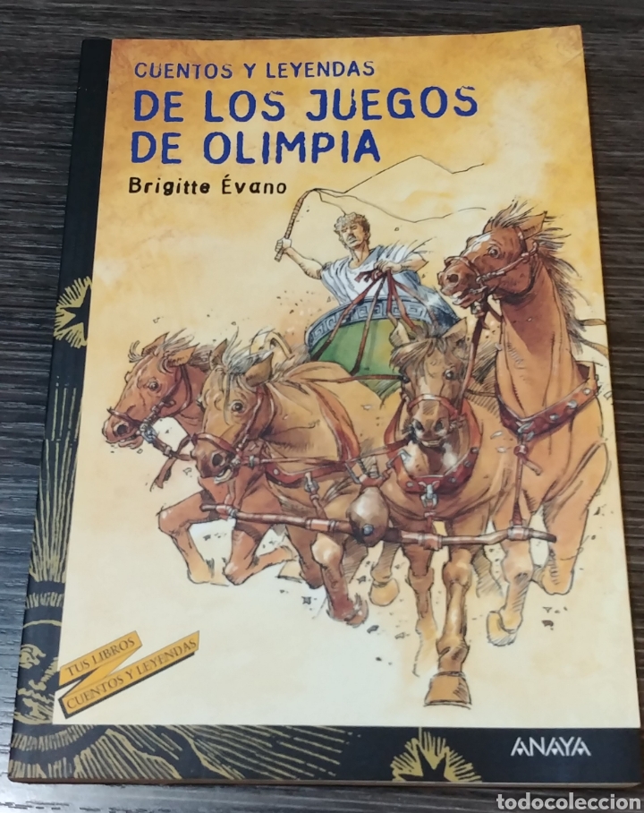Second hand books: Cuentos y leyendas se los juegos de Olimpia Brigitte Evano Anaya