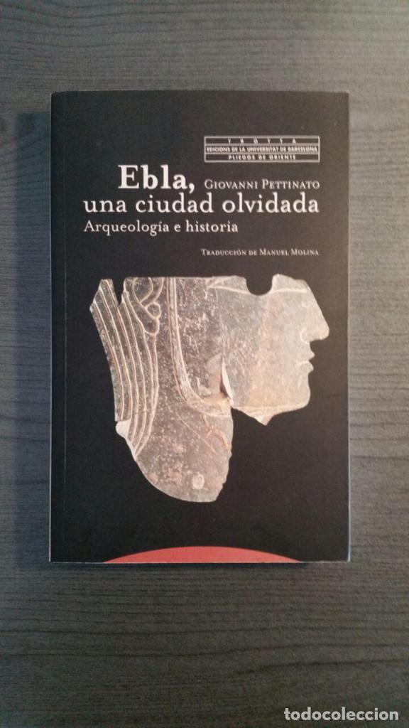 Libri di seconda mano: EBLA, UNA CIUDAD OLVIDADA. ARQUEOLOGIA E HISTORIA