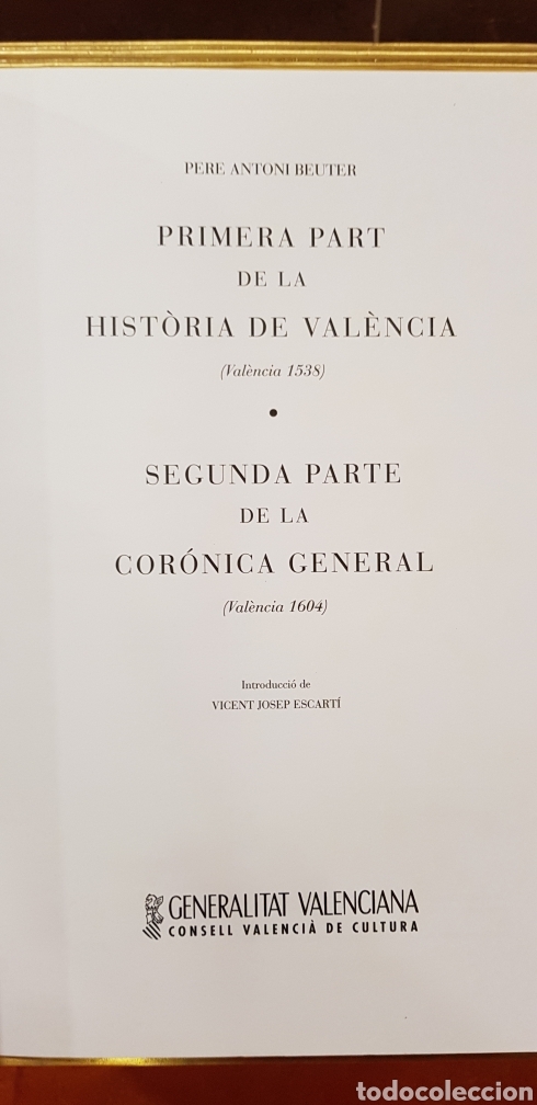 Libros de segunda mano: CRONIQUES DE VALENCIA,facsimil - Foto 2