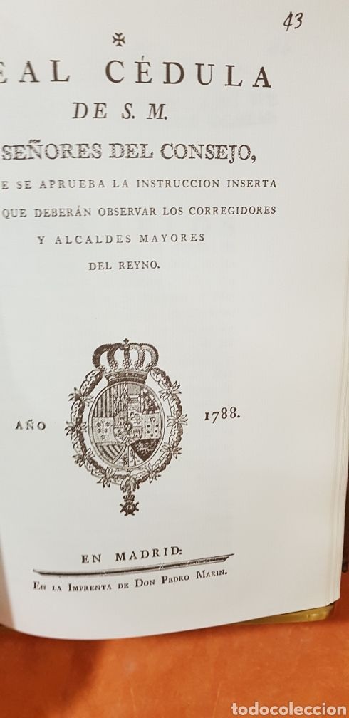 Libros de segunda mano: PROVIDENCIAS DEL CONSEJO,1788,facsimil. - Foto 9