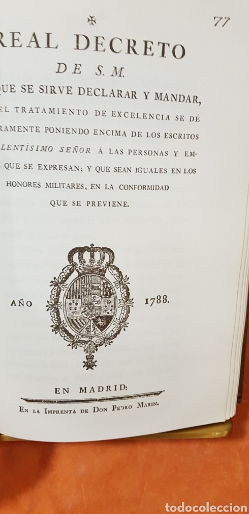 Libros de segunda mano: PROVIDENCIAS DEL CONSEJO,1788,facsimil. - Foto 10