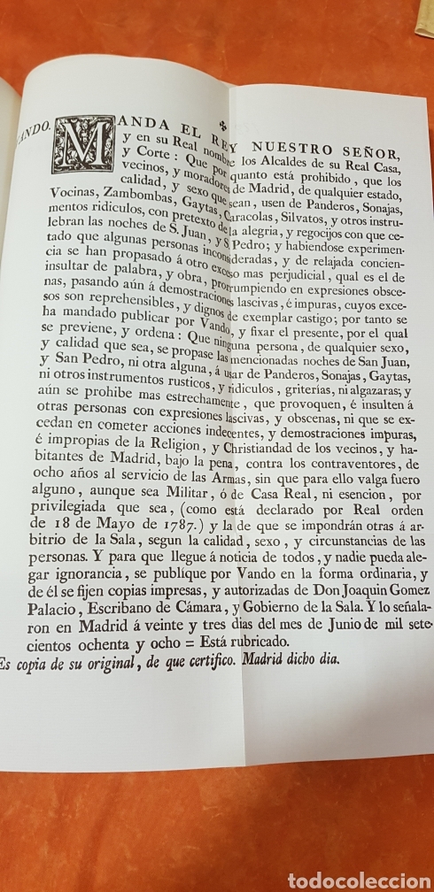 Libros de segunda mano: PROVIDENCIAS DEL CONSEJO,1788,facsimil. - Foto 14