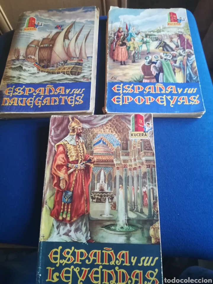 Libros de segunda mano: Espa&ntilde;a y sus leyendas Espa&ntilde;a y ses Epopeyas y Espa&ntilde;a y sus navegantes