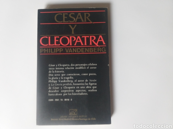 Libros de segunda mano: C&eacute;sar y Cleopatra . Philipp Vandenberg . - Foto 5