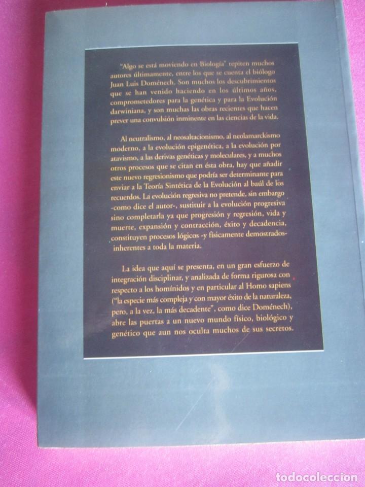 Libros de segunda mano: EVOLUCION REGRESIVA DEL HOMO SAPIENS NUEVA HIPOTESIS DOMENECH L51 - Foto 7 - 268126769