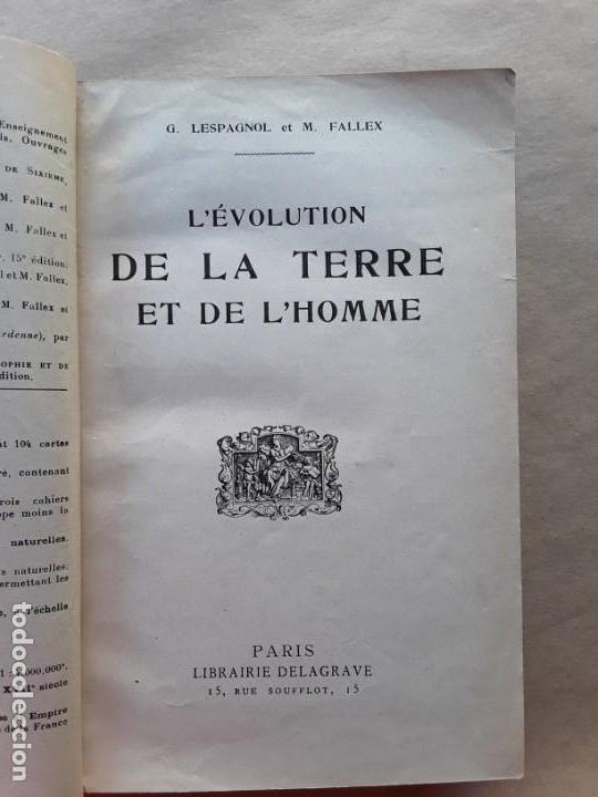 Libros de segunda mano: LEvolution de la terre et de lhomme - Foto 5