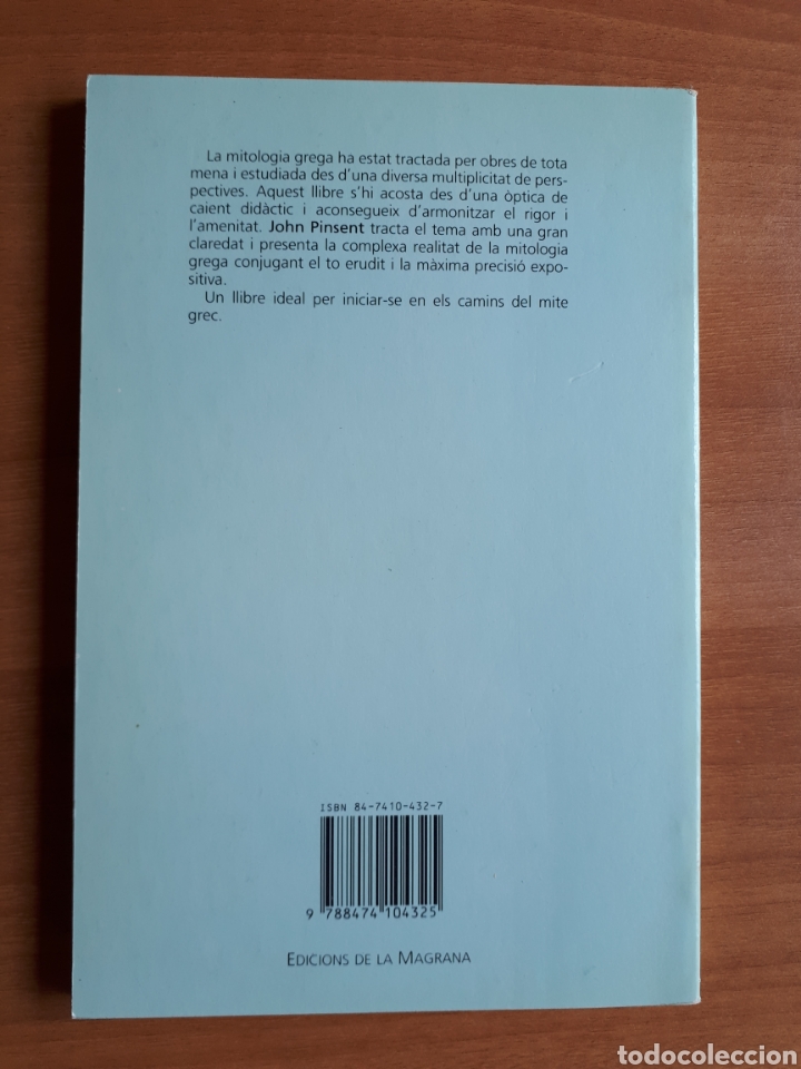 Libros de segunda mano: MITOLOGIA GREGA. JOHN PINSENT - Foto 2